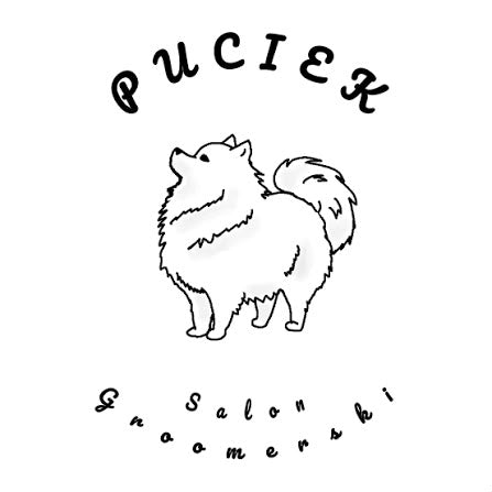 Logo Puciek – salonu groomerskiego i partnera Paw Rituals w profesjonalnej pielęgnacji psów.