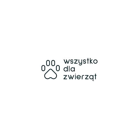 Logo Wszystko dla Zwierząt – sklepu zoologicznego i partnera Paw Rituals oferującego produkty i akcesoria dla zwierząt.
